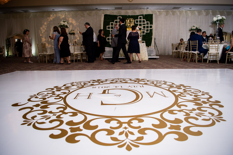 NOVA wedding site with large dance floor and lots of space 